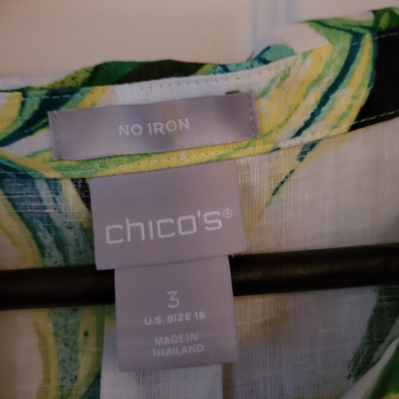 Chico's linen shirt - Picture 3 of 7
